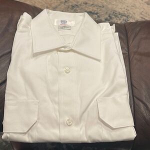 Murphy & Hartelius mens shirt 16.5 tapered fit, new with tags. Airline cruise?